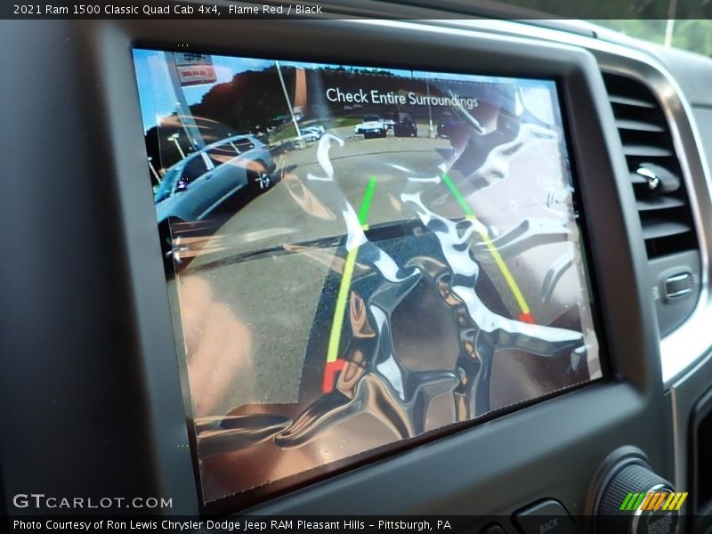 Flame Red / Black 2021 Ram 1500 Classic Quad Cab 4x4
