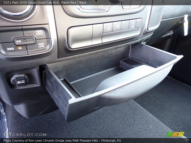 Flame Red / Black 2021 Ram 1500 Classic Quad Cab 4x4