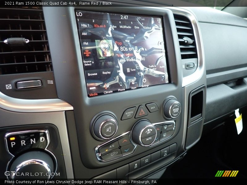 Flame Red / Black 2021 Ram 1500 Classic Quad Cab 4x4