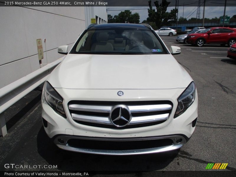 Cirrus White / Beige 2015 Mercedes-Benz GLA 250 4Matic