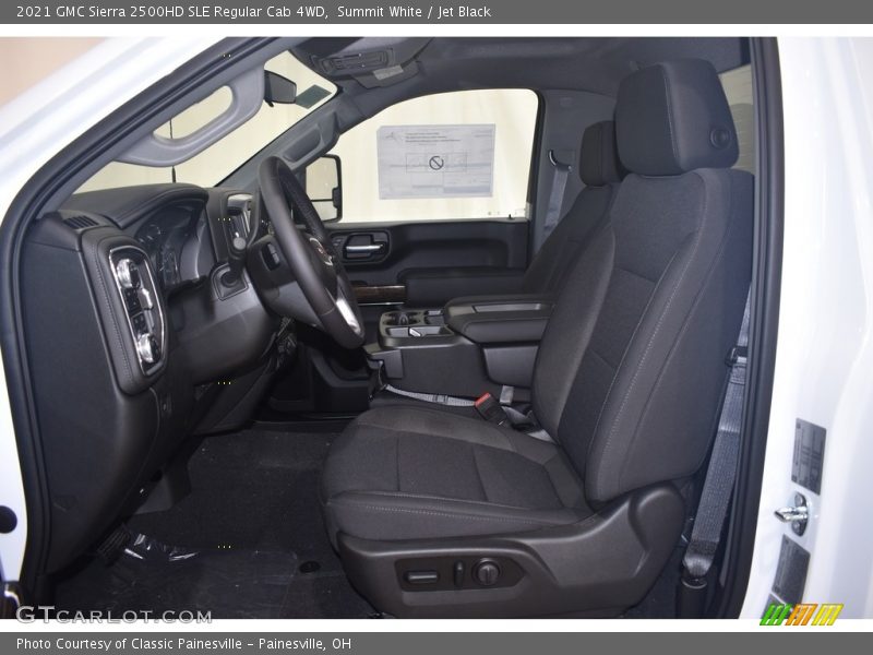 Front Seat of 2021 Sierra 2500HD SLE Regular Cab 4WD