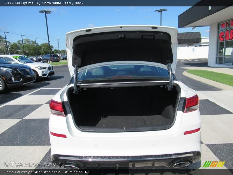 Snow White Pearl / Black 2019 Kia Optima EX