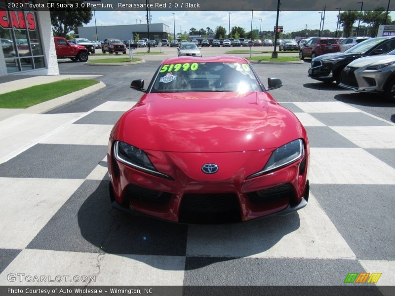 Renaissance Red 2.0 / Black 2020 Toyota GR Supra 3.0 Premium