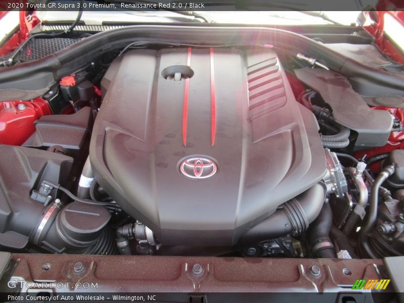 Renaissance Red 2.0 / Black 2020 Toyota GR Supra 3.0 Premium