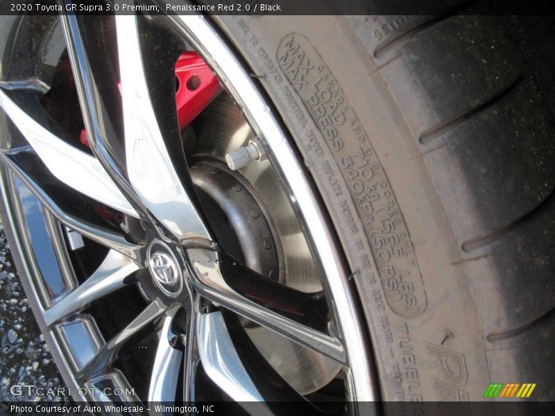 Renaissance Red 2.0 / Black 2020 Toyota GR Supra 3.0 Premium