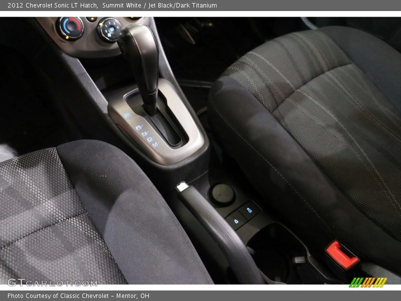 Summit White / Jet Black/Dark Titanium 2012 Chevrolet Sonic LT Hatch