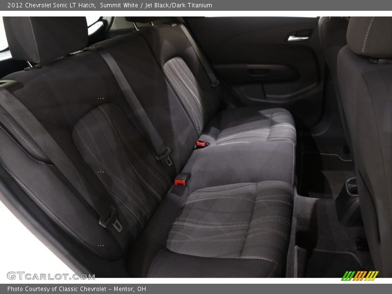 Summit White / Jet Black/Dark Titanium 2012 Chevrolet Sonic LT Hatch