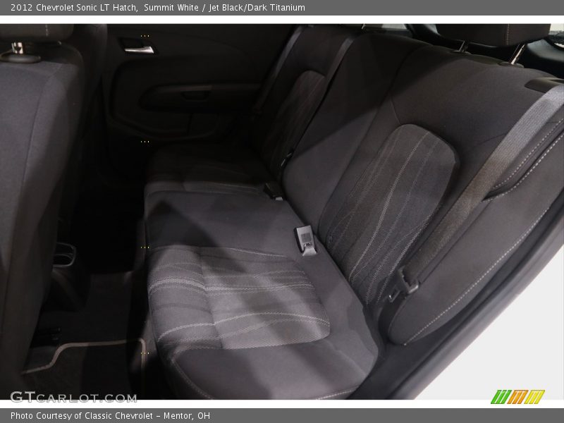 Summit White / Jet Black/Dark Titanium 2012 Chevrolet Sonic LT Hatch