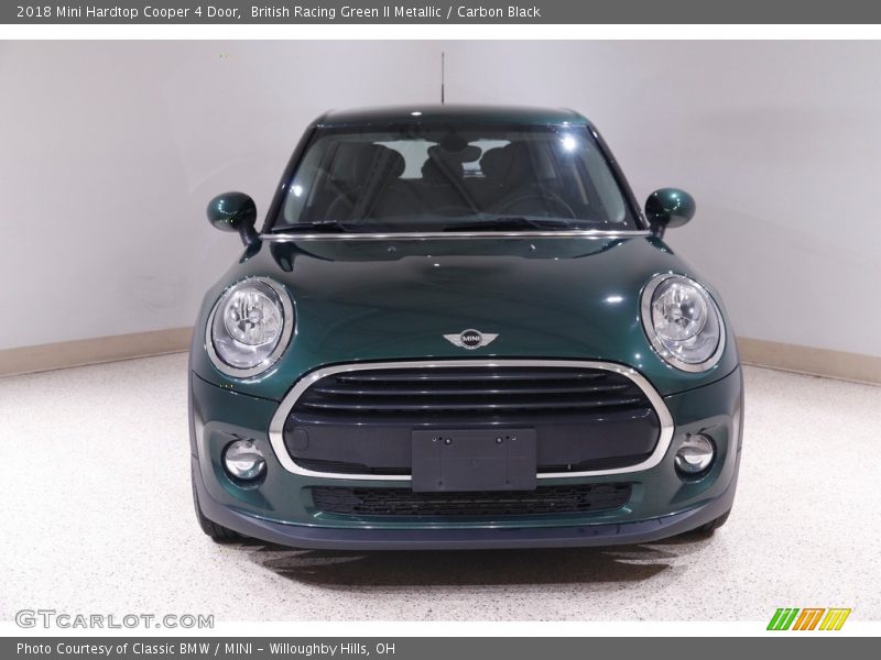 British Racing Green II Metallic / Carbon Black 2018 Mini Hardtop Cooper 4 Door