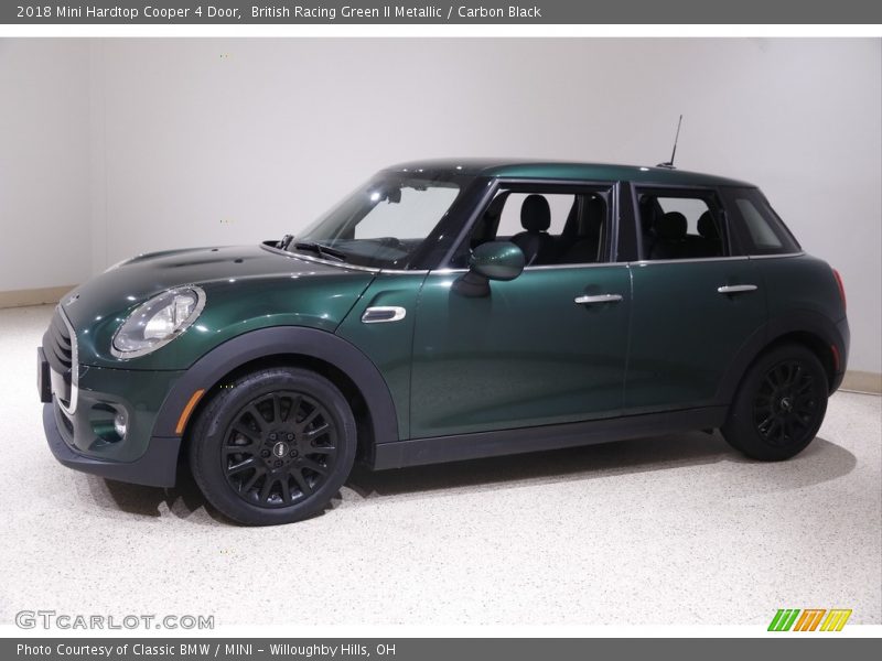 British Racing Green II Metallic / Carbon Black 2018 Mini Hardtop Cooper 4 Door