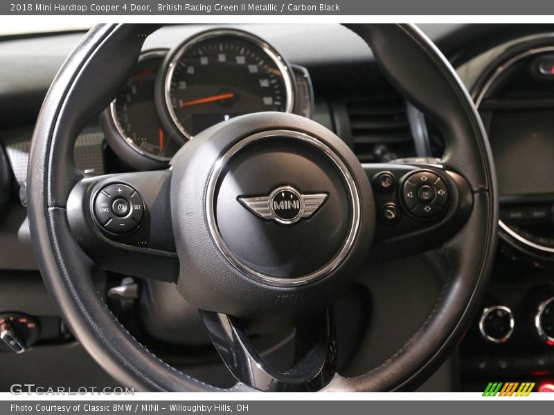 British Racing Green II Metallic / Carbon Black 2018 Mini Hardtop Cooper 4 Door