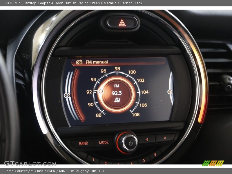 British Racing Green II Metallic / Carbon Black 2018 Mini Hardtop Cooper 4 Door