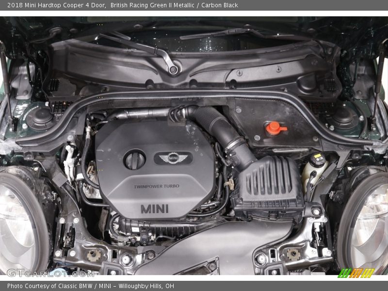 British Racing Green II Metallic / Carbon Black 2018 Mini Hardtop Cooper 4 Door