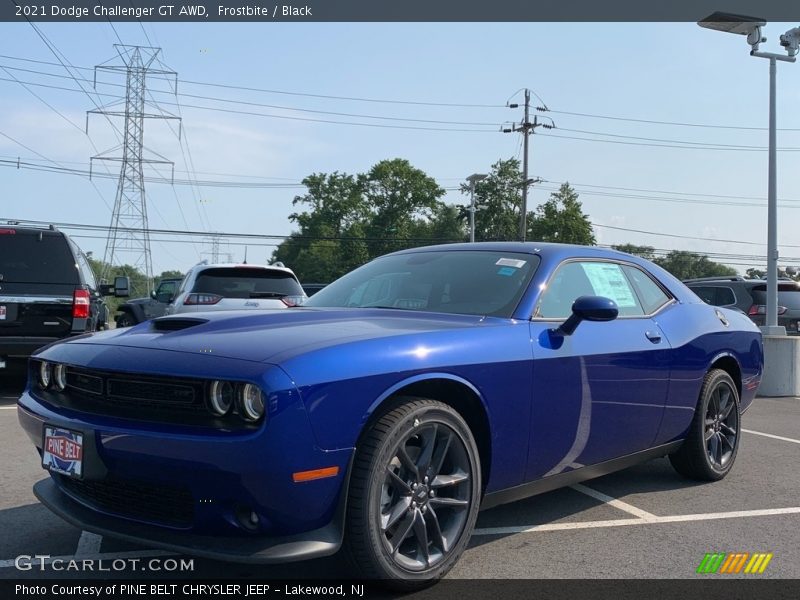 Frostbite / Black 2021 Dodge Challenger GT AWD