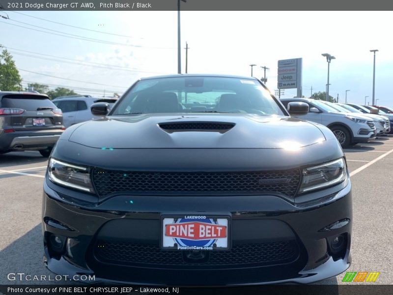 Pitch Black / Black 2021 Dodge Charger GT AWD