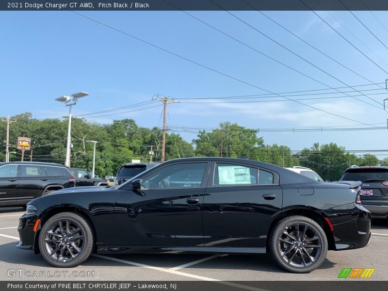 Pitch Black / Black 2021 Dodge Charger GT AWD