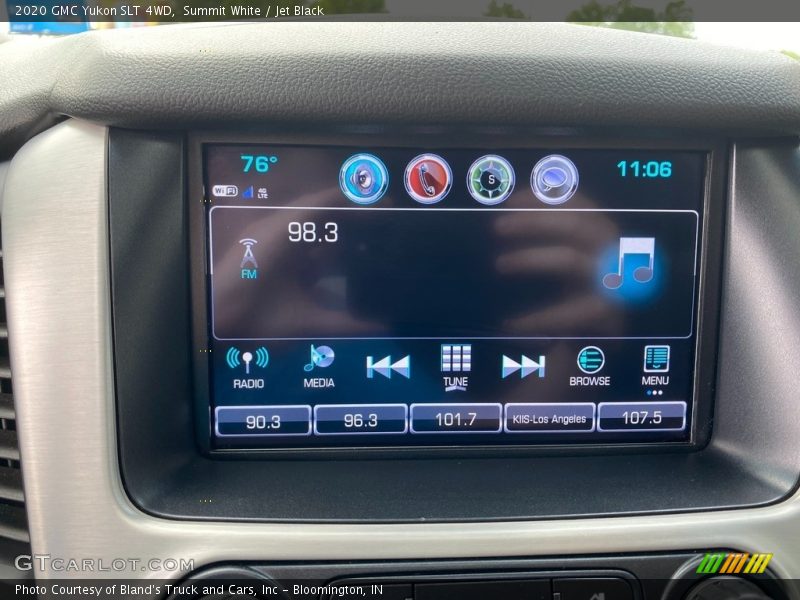 Summit White / Jet Black 2020 GMC Yukon SLT 4WD