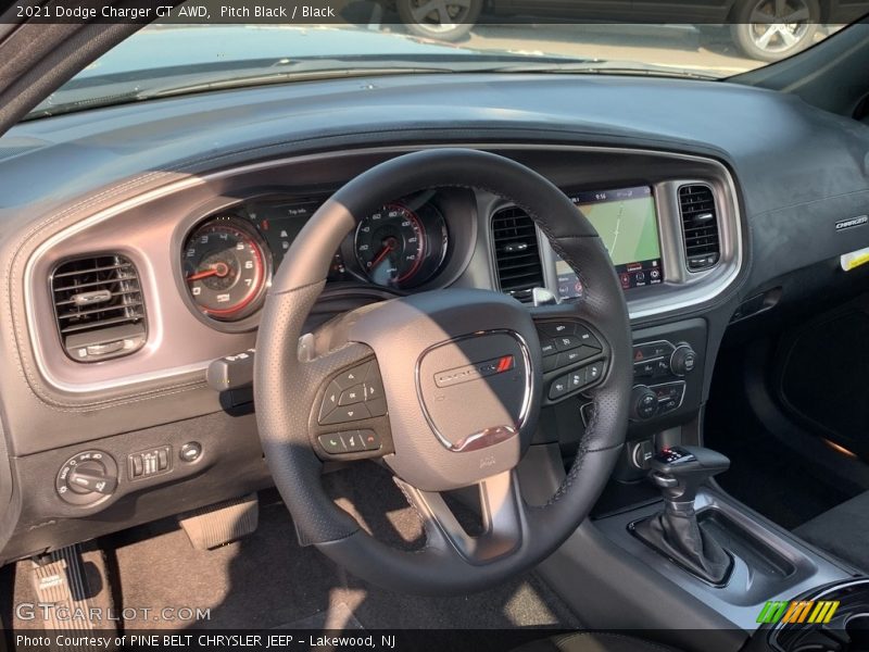 Pitch Black / Black 2021 Dodge Charger GT AWD