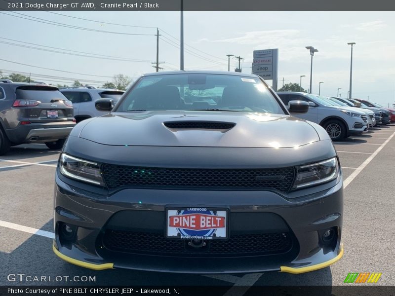 Granite Pearl / Black 2021 Dodge Charger GT AWD