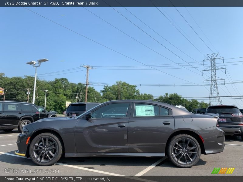 Granite Pearl / Black 2021 Dodge Charger GT AWD