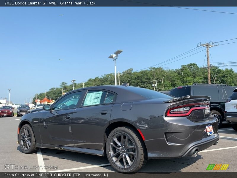 Granite Pearl / Black 2021 Dodge Charger GT AWD
