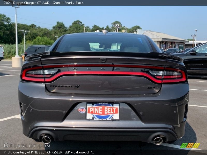 Granite Pearl / Black 2021 Dodge Charger GT AWD