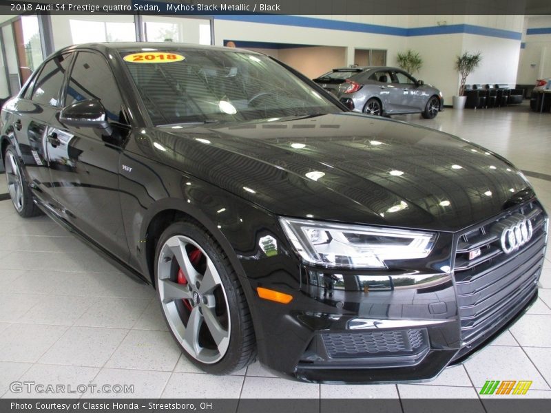 Front 3/4 View of 2018 S4 Prestige quattro Sedan