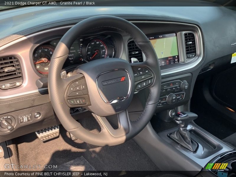 Granite Pearl / Black 2021 Dodge Charger GT AWD