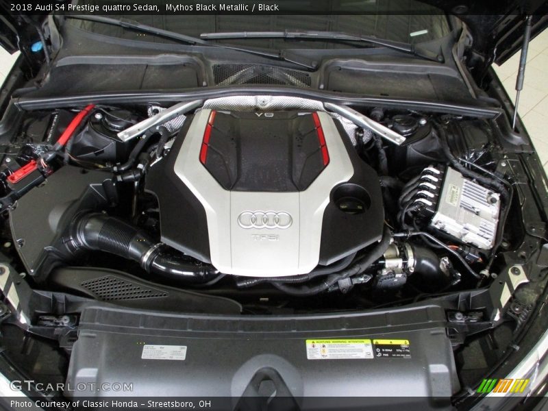  2018 S4 Prestige quattro Sedan Engine - 3.0 Liter Turbocharged TFSI DOHC 24-Valve VVT V6