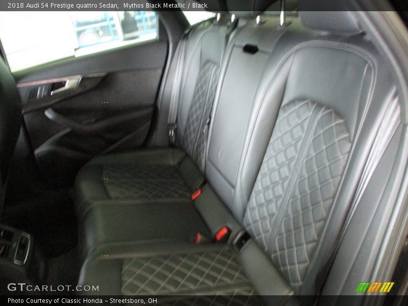 Rear Seat of 2018 S4 Prestige quattro Sedan