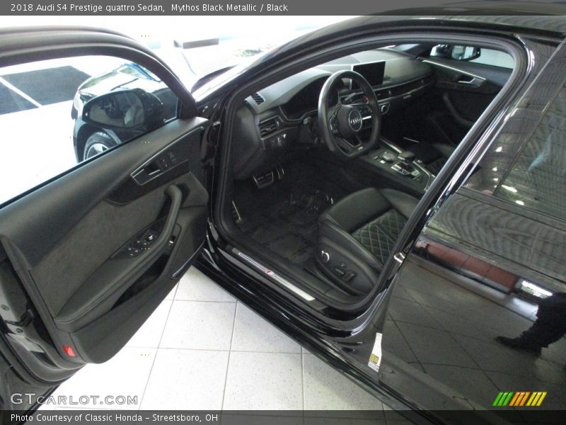  2018 S4 Prestige quattro Sedan Black Interior