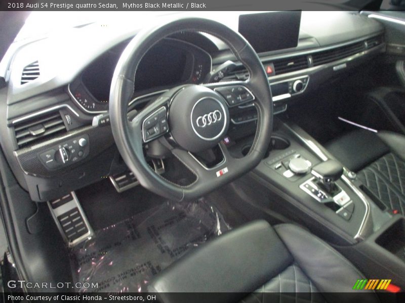  2018 S4 Prestige quattro Sedan Black Interior