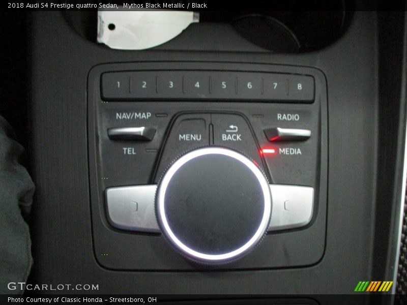 Mythos Black Metallic / Black 2018 Audi S4 Prestige quattro Sedan