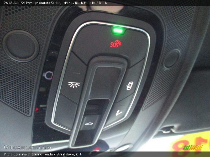 Mythos Black Metallic / Black 2018 Audi S4 Prestige quattro Sedan