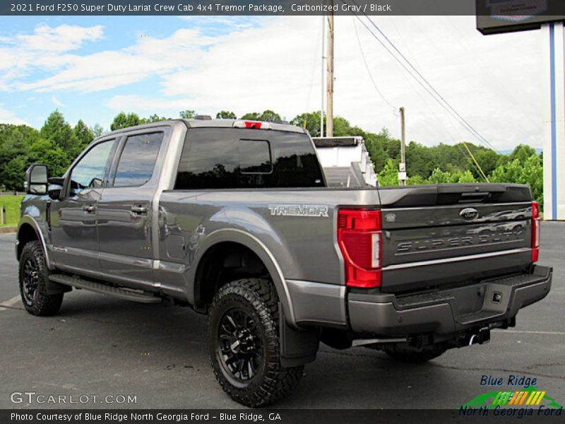 Carbonized Gray / Black 2021 Ford F250 Super Duty Lariat Crew Cab 4x4 Tremor Package