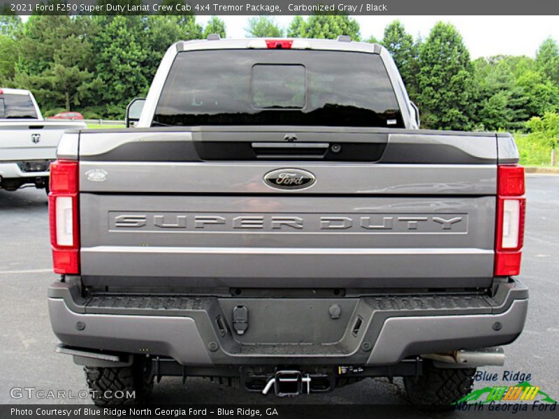 Carbonized Gray / Black 2021 Ford F250 Super Duty Lariat Crew Cab 4x4 Tremor Package