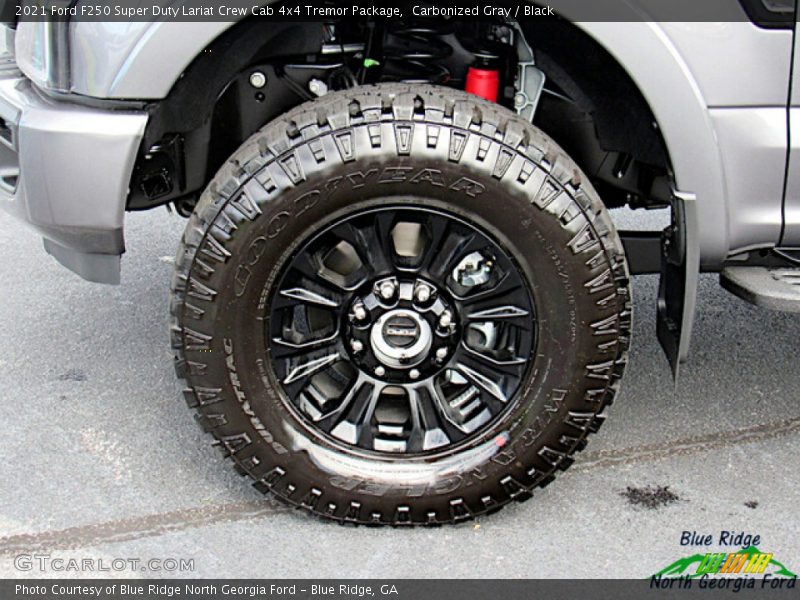 Carbonized Gray / Black 2021 Ford F250 Super Duty Lariat Crew Cab 4x4 Tremor Package
