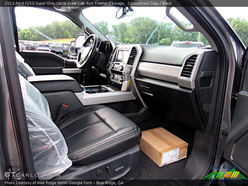 Carbonized Gray / Black 2021 Ford F250 Super Duty Lariat Crew Cab 4x4 Tremor Package