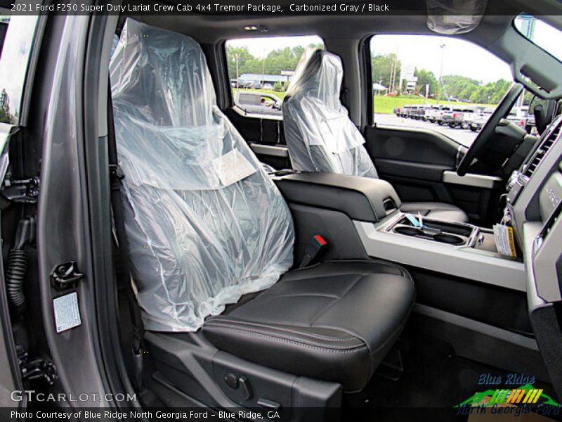Carbonized Gray / Black 2021 Ford F250 Super Duty Lariat Crew Cab 4x4 Tremor Package