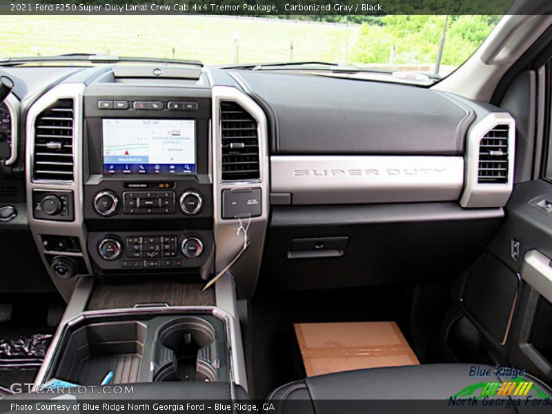 Carbonized Gray / Black 2021 Ford F250 Super Duty Lariat Crew Cab 4x4 Tremor Package