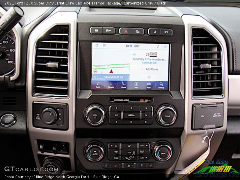 Carbonized Gray / Black 2021 Ford F250 Super Duty Lariat Crew Cab 4x4 Tremor Package