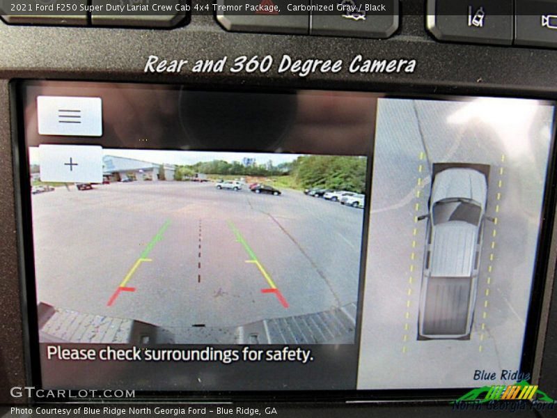 Carbonized Gray / Black 2021 Ford F250 Super Duty Lariat Crew Cab 4x4 Tremor Package