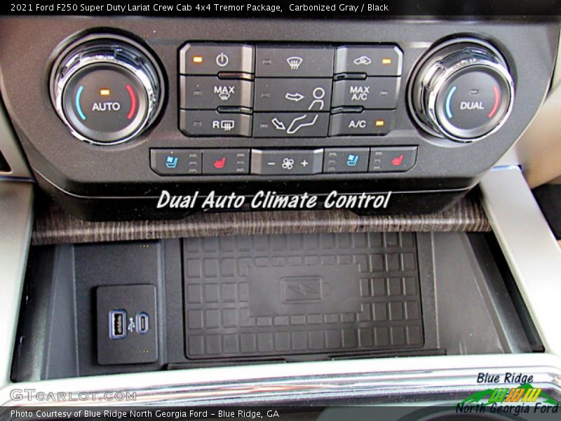 Carbonized Gray / Black 2021 Ford F250 Super Duty Lariat Crew Cab 4x4 Tremor Package