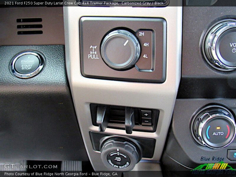 Carbonized Gray / Black 2021 Ford F250 Super Duty Lariat Crew Cab 4x4 Tremor Package