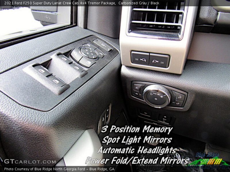 Carbonized Gray / Black 2021 Ford F250 Super Duty Lariat Crew Cab 4x4 Tremor Package