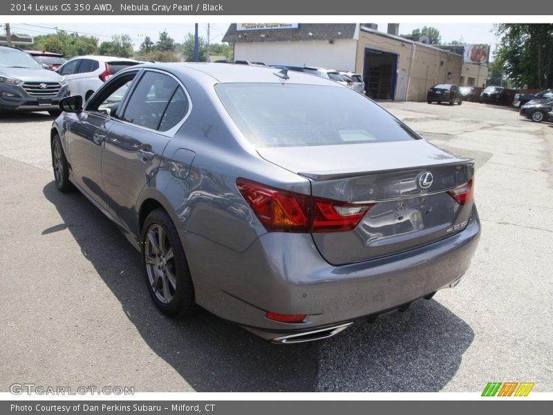 Nebula Gray Pearl / Black 2014 Lexus GS 350 AWD
