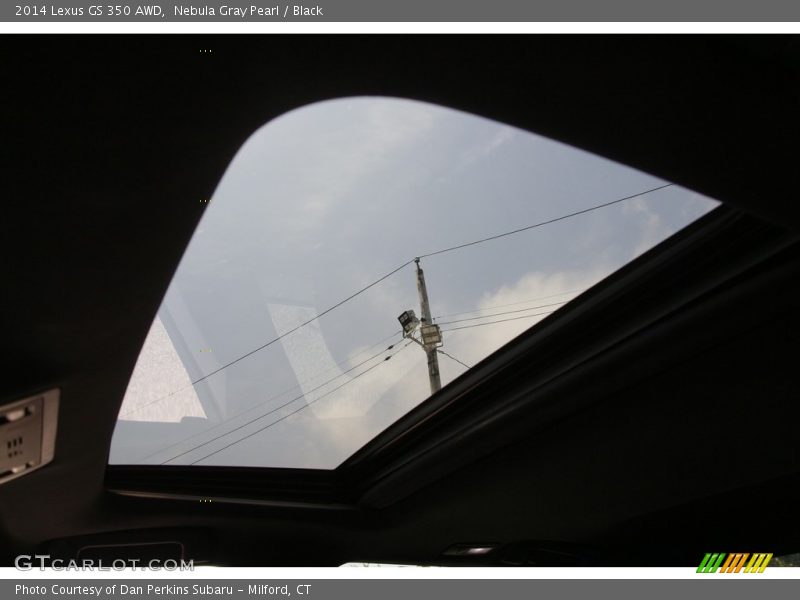 Nebula Gray Pearl / Black 2014 Lexus GS 350 AWD
