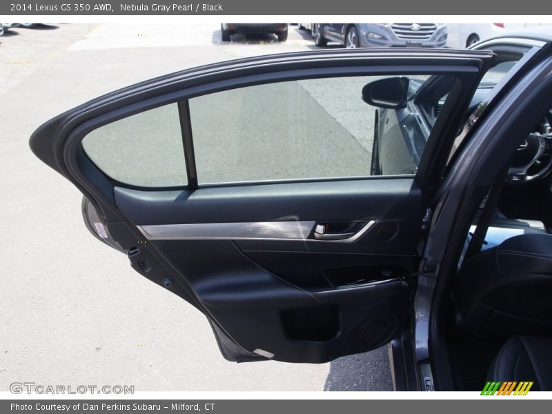 Nebula Gray Pearl / Black 2014 Lexus GS 350 AWD