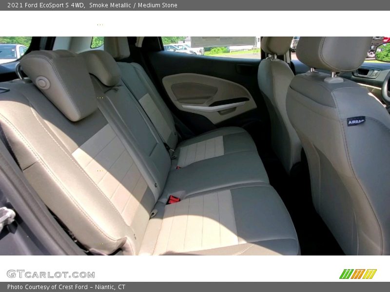 Smoke Metallic / Medium Stone 2021 Ford EcoSport S 4WD