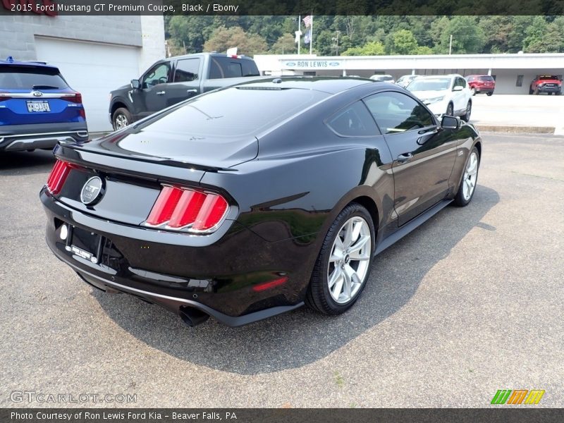 Black / Ebony 2015 Ford Mustang GT Premium Coupe